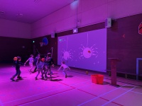 Un nouveau système interactif au gymnase de l'école Jeanne-Mance